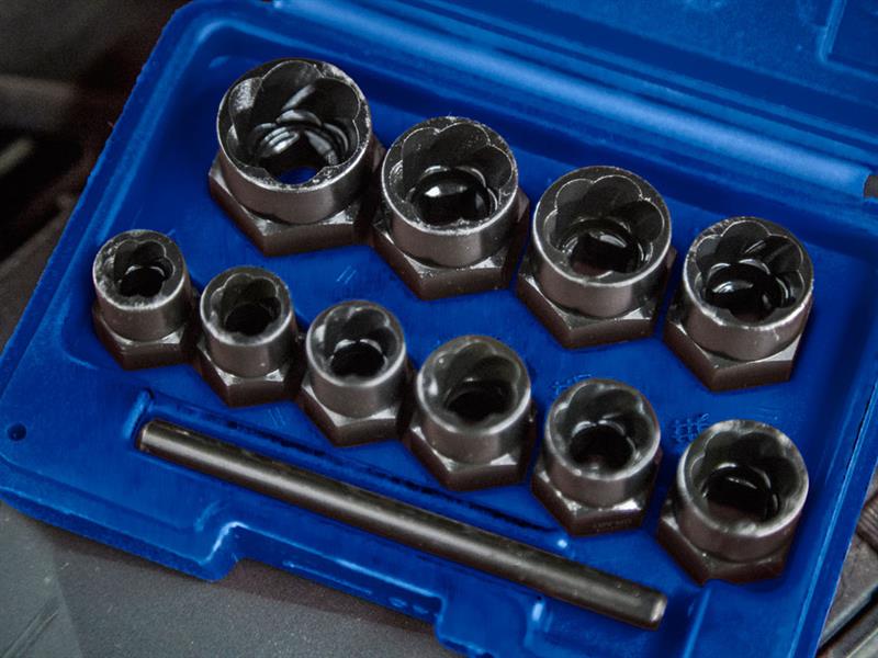BlueSpot Tools Bolt Remover Set 9-19mm 10 Piece B/S1539