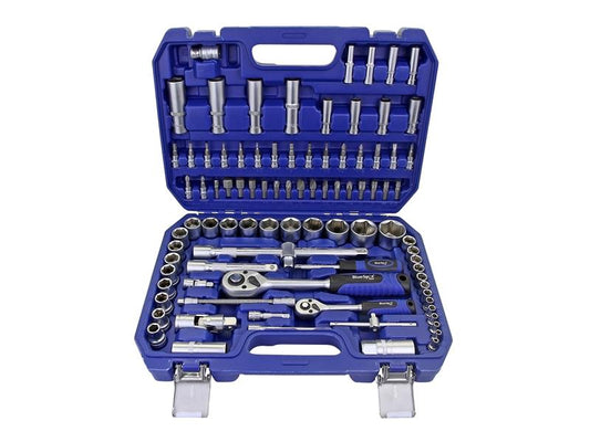 BlueSpot Metric Socket Set & Bit Set 1/2in & 1/4in 94 Piece Boxed B/S1579