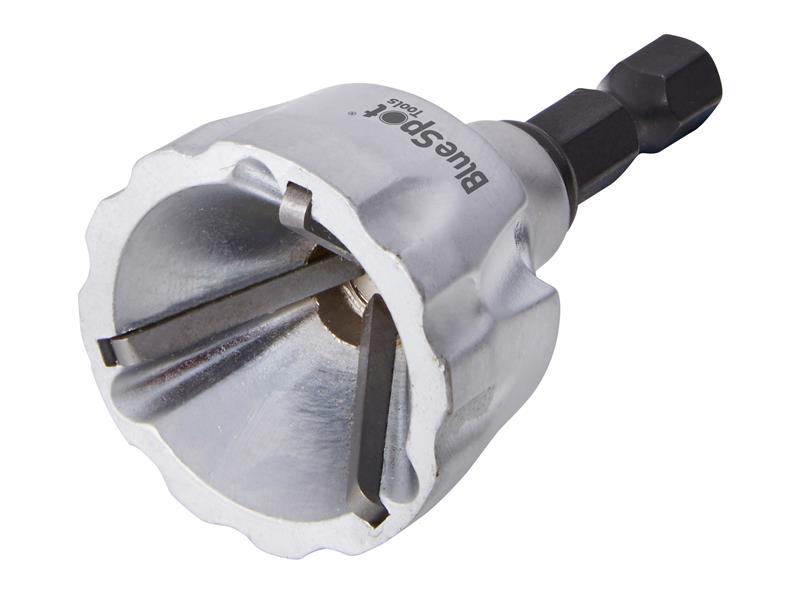 BlueSpot External Chamfer Deburring Tool Shank 1/4in Hex Angle 50° B/S20515