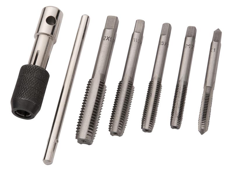 BlueSpot Tools Tap Set (M6-M12), 6 Piece B/S22300