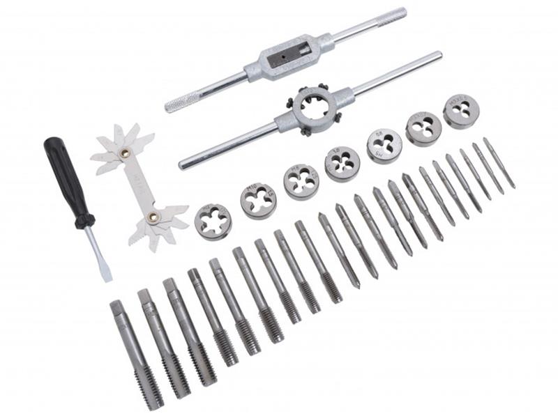 BlueSpot Tools Metric Tap and Die Set, 32 Piece B/S22301