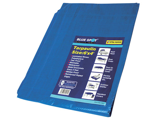 BlueSpot Tools Tarpaulin 1.8 x 1.2m (6 x 4ft) B/S45921