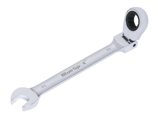 BlueSpot Tools 180° Flexible Head Ratchet Spanner 13mm B/S5107