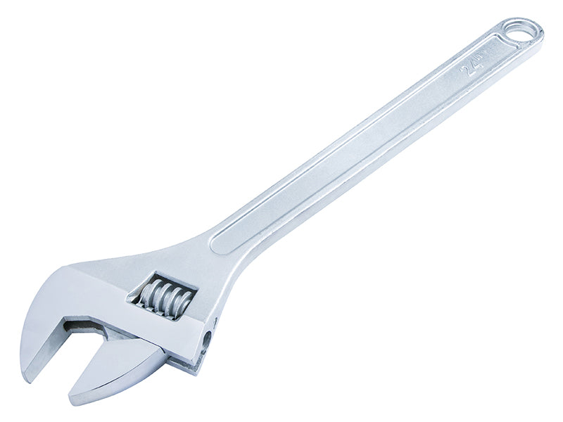 BlueSpot Adjustable Wrench 590mm 24in Jaw Capacity 62mm Chrome B/S6109