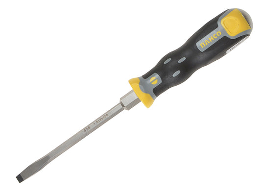 Bahco Tekno+ Through Shank Screwdriver Flared Slotted Tip 8mm x 150mm BAH038080