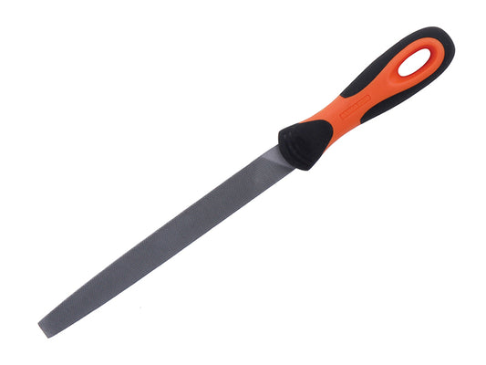 Bahco 1-110-08-1-2 ERGO™ Handled Engineering Flat Bastard File 200mm (8in) BAH11081H