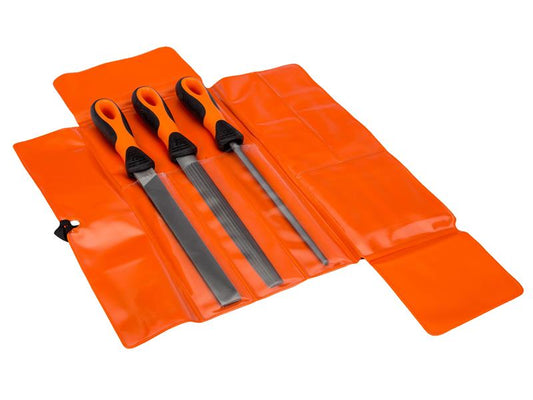 Bahco 200mm (8in) ERGO™ Engineering File Set, 3 Piece BAH14730822