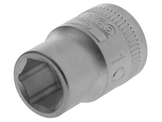 Bahco 1/4in Drive 10mm Metric Hexagon Regular Socket Dynamic Drive BAH14SM10