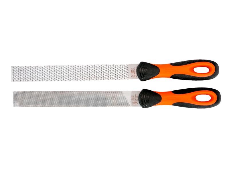 Bahco 4-in-2 ERGO™ Homeowner's File Set, 2 Piece BAH154