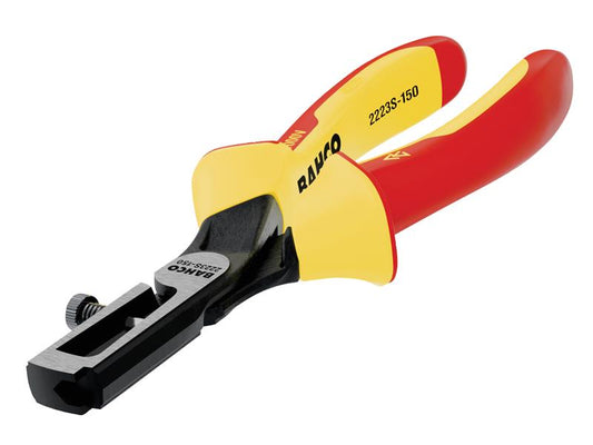 Bahco Insulated Wire Stripping Pliers 150mm 6in Capacity 0.5-5mm 2223S ERGO