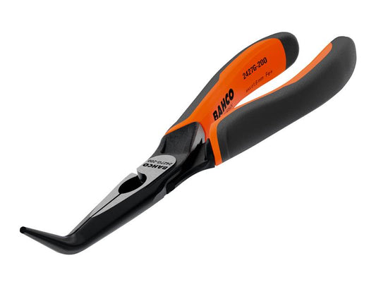 Bahco 2427G ERGO™ Bent Snipe Nose Pliers 160mm (6.1/4in) BAH2427G160