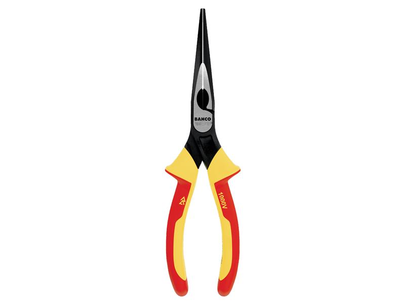 Bahco 2430S ERGO™ Insulated Long Nose Pliers 160mm (6.1/4in) BAH2430S160
