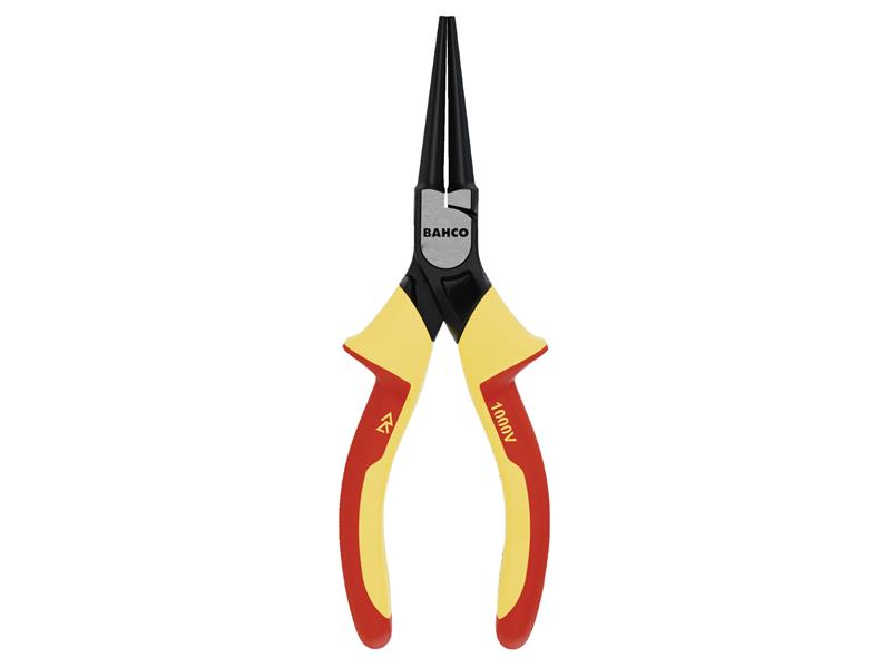 Bahco 2521S ERGO™ Insulated Round Nose Pliers 140mm (5.1/2in) BAH2521S140