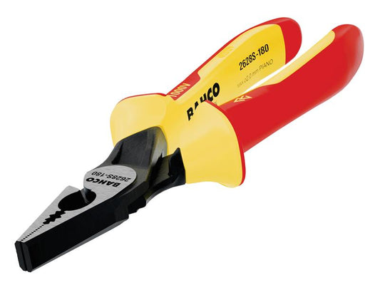 Bahco 2628S ERGO™ Insulated Combination Pliers 180mm (7in) BAH2628S180