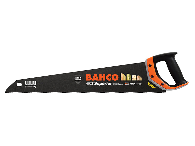 Bahco Superior Handsaw 600mm 24in 7 TPI Hardpoint Teeth BAH270024XT