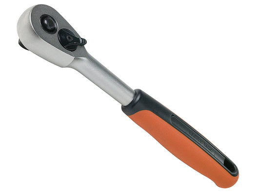 Bahco 3/8in Drive Ratchet 60 Teeth Length 200mm Comfort Grip SBS750