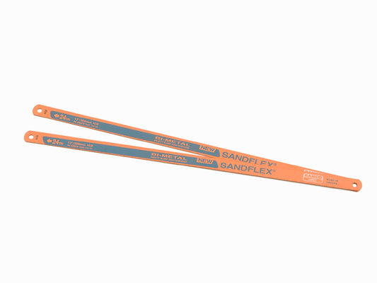 Bahco 3906 Sandflex® Hacksaw Blades 300mm (12in) x 24 TPI (Pack 2) BAH3906242P