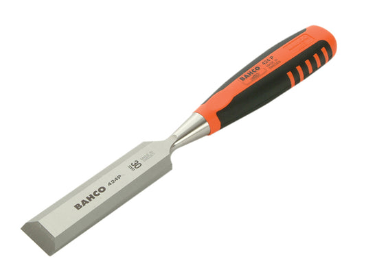 Bahco Bevel Edge Wood Chisel 30mm 1.3/16in 2 Component Handle BAH424P30