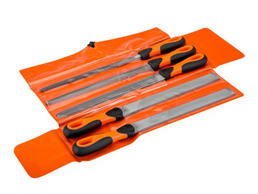 Bahco 250mm (10in) ERGO™ Engineering File Set, 5 Piece BAH47810