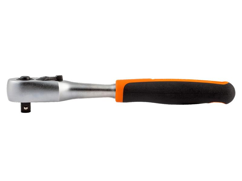 Bahco Quick Release Reversible Ratchet 1/4in Drive Comfort Grip BAH6950QR