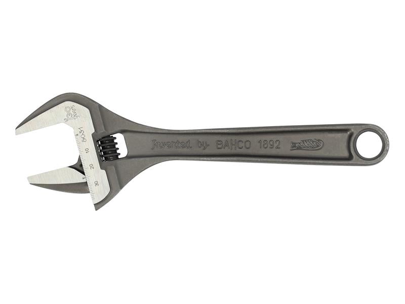 Bahco Black Adjustable Wrench 200mm 8in 130 Year Anniversary BAH8031