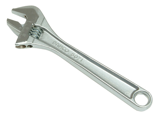 Bahco Chrome Adjustable Wrench 450mm 18in Jaw Capacity 53mm BAH8075C