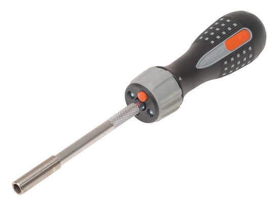 Bahco 808050L LED Ratchet Screwdriver & 6 Bits BAH808050L