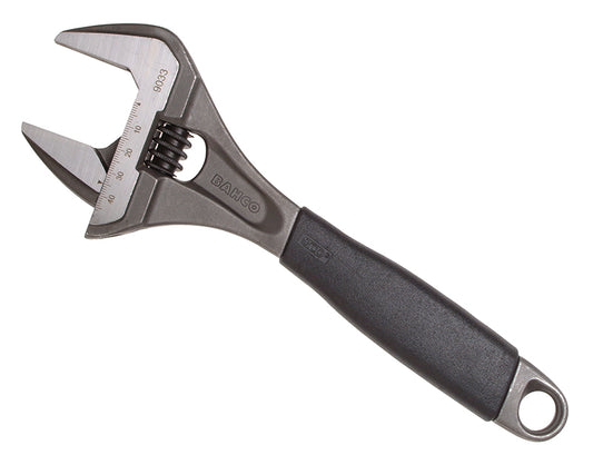 Bahco ERGO Extra Wide Jaw Adjustable Wrench 250mm Jaw Width 46.5mm BAH9033