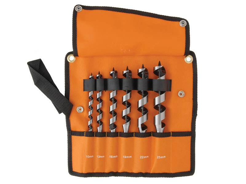 Bahco 9526 Combination Wood Auger Bit Set, 6 Piece 10-25mm BAH9526S6