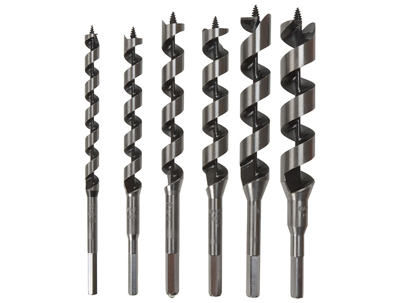 Bahco 9526 Combination Wood Auger Bit Set, 6 Piece 10-25mm BAH9526S6