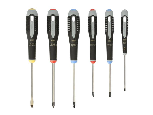 Bahco BE-9886 ERGO™ Screwdriver Set, 6 Piece BAH9886