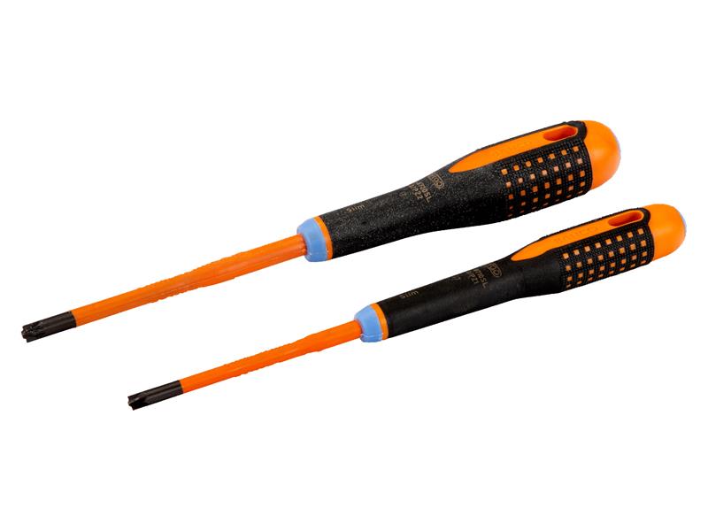 Bahco BE-9890SL ERGO™ Slim VDE Insulated Screwdriver Set, 2 Piece BAH9890SL