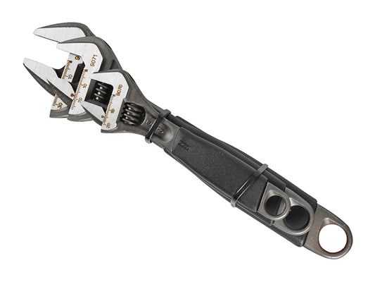 Bahco Adjustable Wrench Set 3 Piece Lengths 158mm 208mm And 257mm BAHADJ390