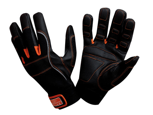 Bahco Power Tool Padded Palm Gloves - M (Size 8) BAHGL0108