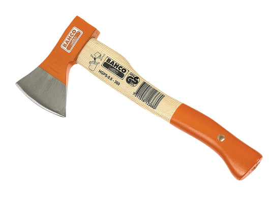 Bahco General Purpose Standard Hand Axe 1kg Curved Ash Handle BAHHGPS08380