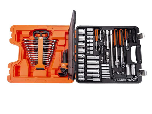 Bahco S103 1/4in &1/2in Dynamic Drive Socket & Spanner Set, 103 Piece BAHS103