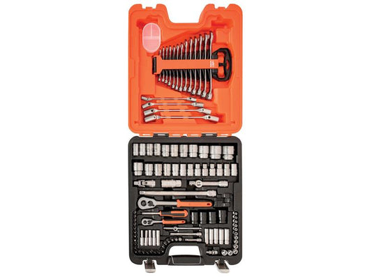 Bahco Metric Imperial 1/4 And 1/2"D Socket Spanner Bit Set 106 Piece Boxed S106