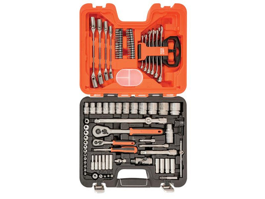 Bahco Metric 1/4 And 1/2"D Socket Spanner Torx Bit Set 92 Piece S910