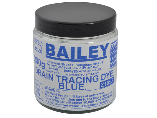 Bailey 1992 Drain Tracing Dye - Blue BAI1992