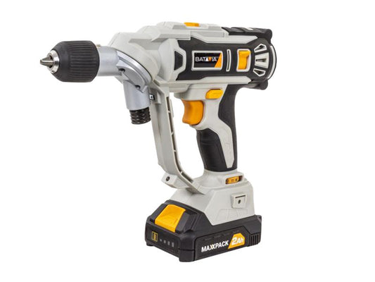 Batavia MAXXPACK Twin Drill & Screwdriver 18V 1 x 2.0Ah Li-ion BAT7064360