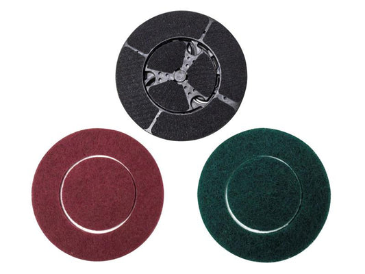 Batavia Twin Brush Scrubbing Pad Set 2 Piece MAXXPACK BAT7064554