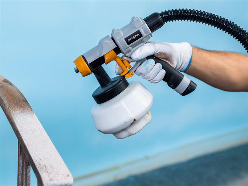 Batavia HVLP Paint Spray Gun 700W 240V For Varnishes Stains Primers BAT7064579