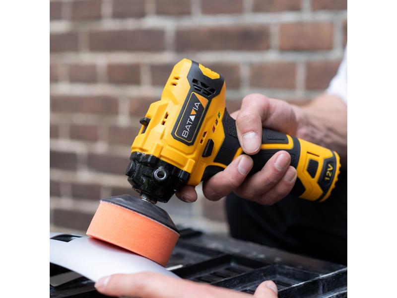 Batavia 12V Sander Polisher 150mm Bare Unit Eccentricity 8mm BAT7064670