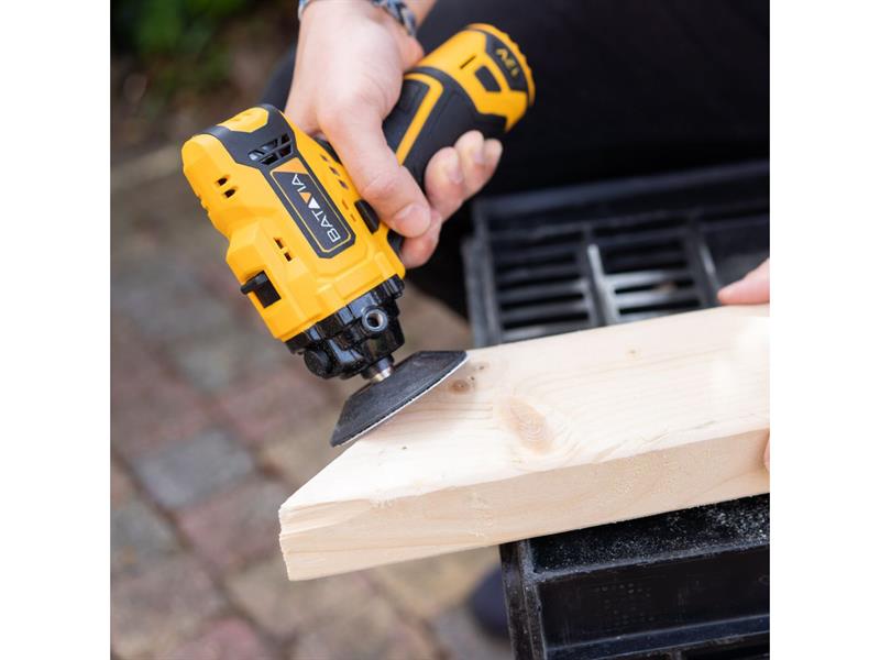 Batavia 12V Sander Polisher 150mm Bare Unit Eccentricity 8mm BAT7064670