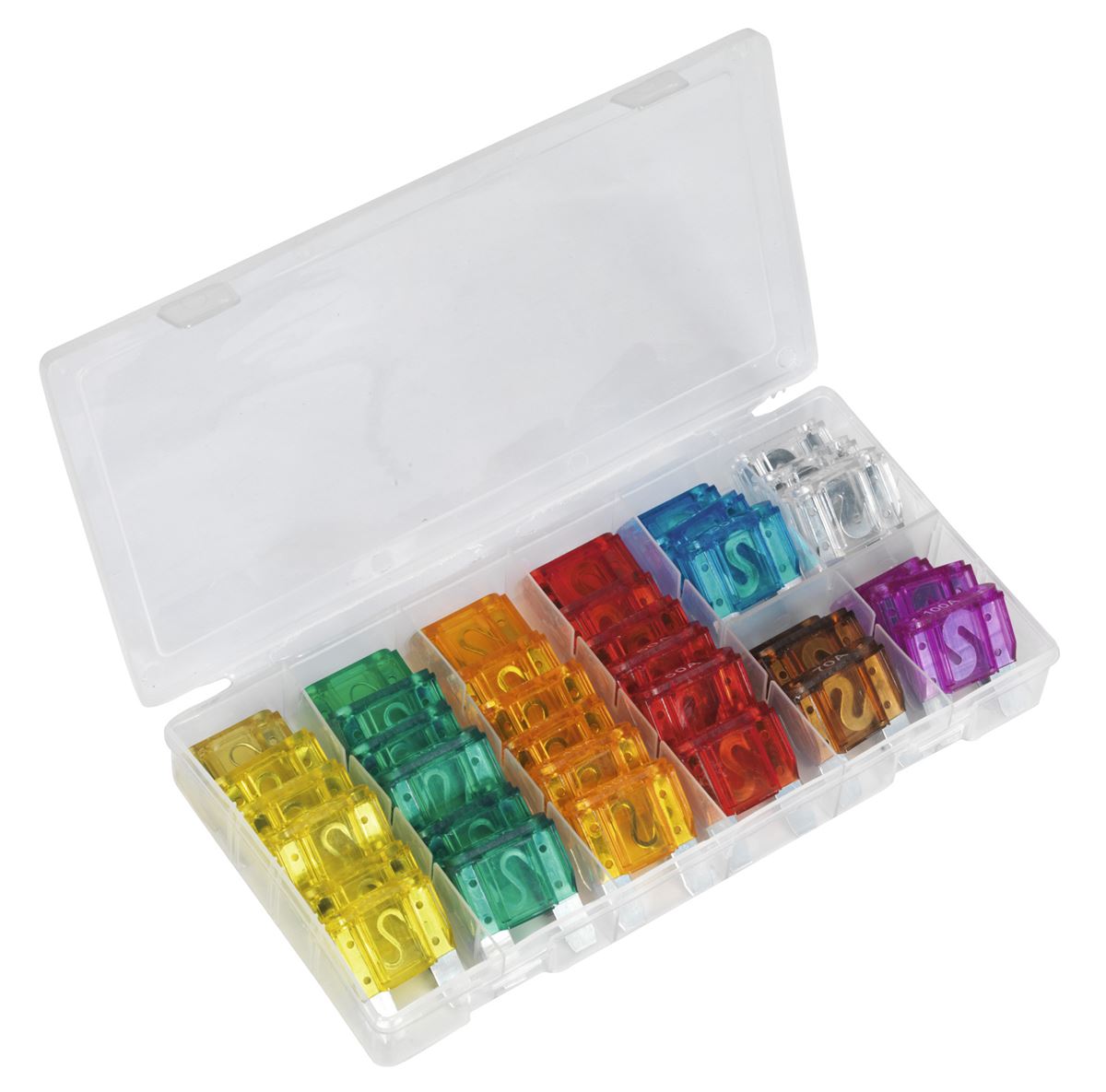 Sealey Automotive MAXI Blade Fuse Assortment 36pc BCF36