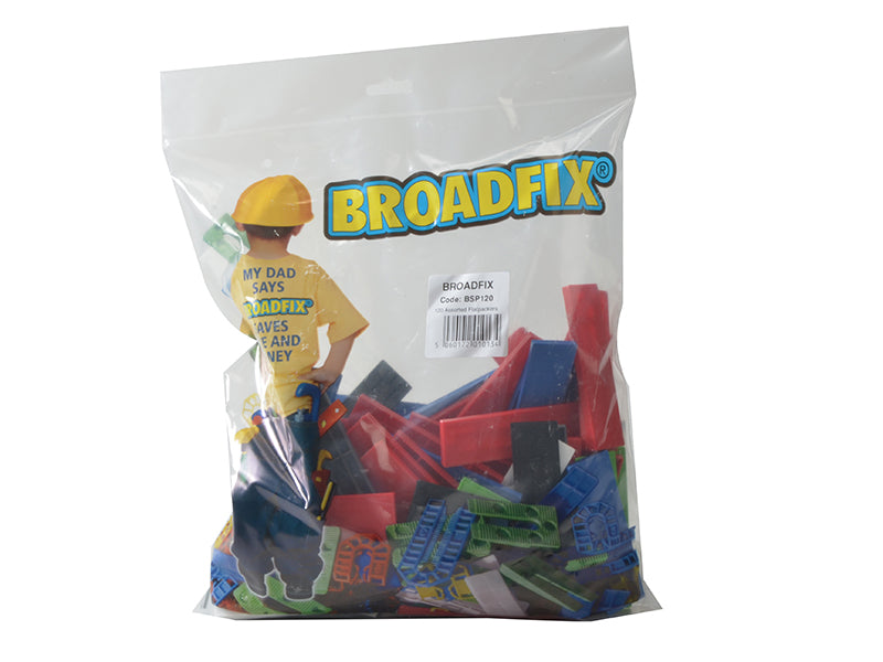 Broadfix Flat Packers Mixed (Bag 120) BFXBSP120