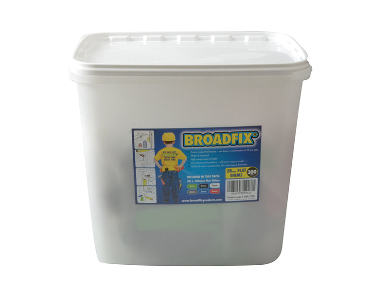 Broadfix Flat Packers Mixed (Tub 300) BFXBSP300