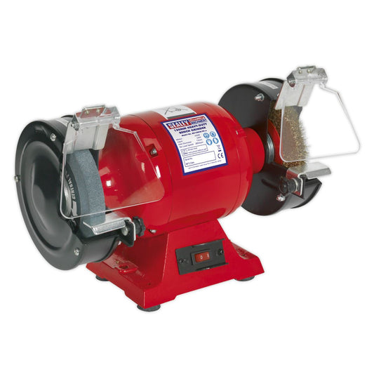 Sealey Bench Grinder �150mm with Wire Wheel 450W/230V Heavy-Duty BG150XW/99