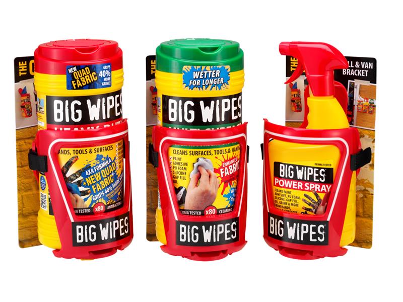 Big Wipes ‘CAGE’ Van/Wall Bracket BGW2421