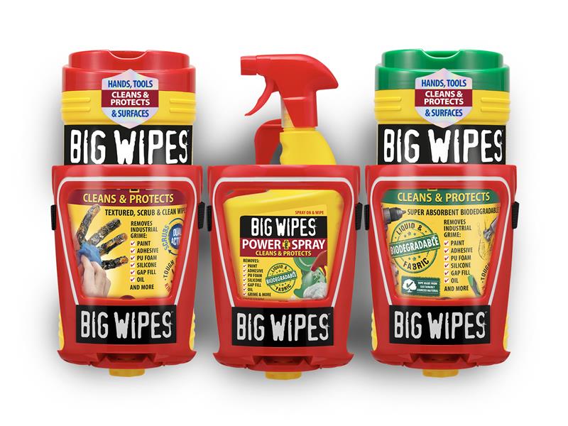 Big Wipes ‘CAGE’ Van/Wall Bracket BGW2421